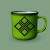 kubek retro słowiański symbol mokoszy